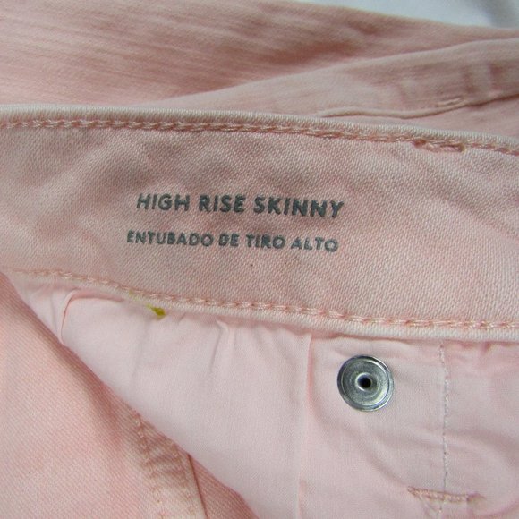 Universal Thread | Women's | High Rise Skinny | Pink | Jeans - Picture 6 of 6